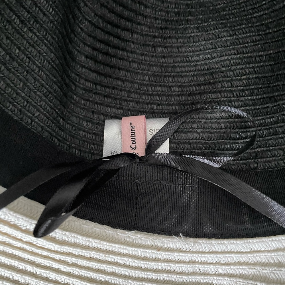 NWOT Juicy Couture Panama sophisticated well structured hat-excellent condition - Picture 4 of 10